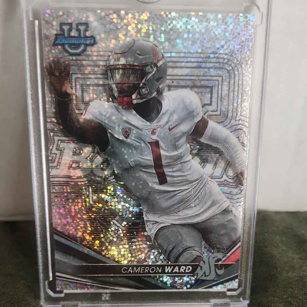 2022 Bowman U Cam Ward Football Card